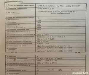 Tractor forestier Same 4x4 - imagine 8