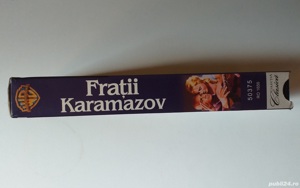 caseta video vechi film artistic Fratii Karamazov dupa romanul lui Dostoievski - imagine 3