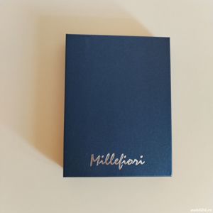 Set cercei + colier Millefiori nou - imagine 2