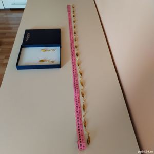 Set cercei + colier Millefiori nou - imagine 7