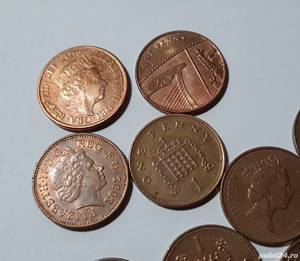 32 monede de 1 și 2 pence cu Elisabeta a II-a - imagine 2