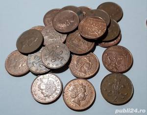 32 monede de 1 și 2 pence cu Elisabeta a II-a - imagine 5