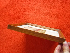 cadou unic tablou Troita pictura acuarela semnat H.Simon Munchen - imagine 6