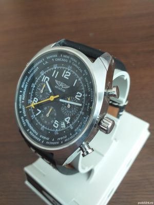 Ceas barbatesc Aviator Gents cronograph