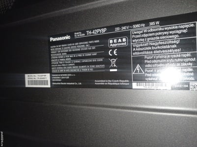 placa de baza tnph0740 de pe tv Panasonic th-42py8p - imagine 6