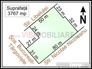 Straulesti - Sos. Bucuresti-Targoviste Stradal, teren intravilan, suprafata 3.767 mp - imagine 1