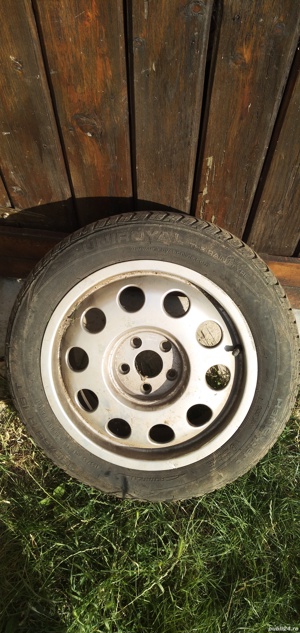 Set 4 cauciucuri 165/65 R 15 (cu jante) - imagine 5