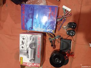 alarma auto universala cu 2 telecomenzi - imagine 2