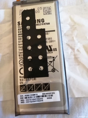 Baterie Samsung note 8