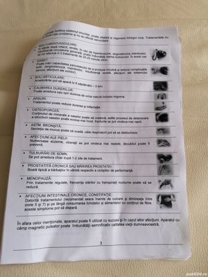 Vând saltea magnetică pulsanta NOUĂ în garanție la jumătate de preț  - imagine 5