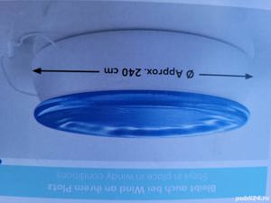 Vand Capac, Prelata, Husa piscina 240 cm, ROTUNDA 260 cm, NOU, 49 Lei -  Capac, Prelata, Husa ROTUND - imagine 3