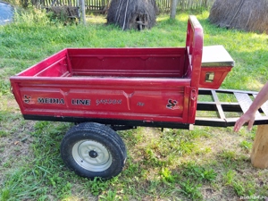 Vand motocultor O Mac 800 cu remorca si piese extra! - imagine 3