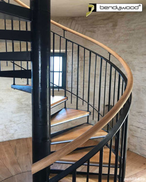 Bendywood, mana curenta pentru scari interioare ce se indoaie la rece - imagine 8
