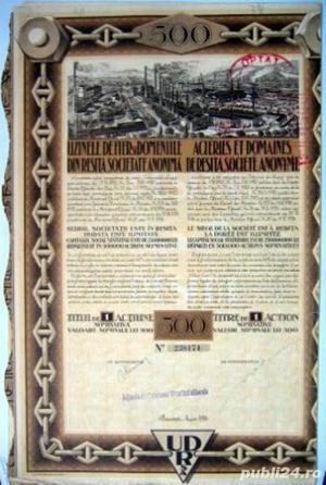 Actiuni Uzinele si Domeniile Resita