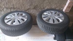 1pereche roti vara jante tabla 185x65x14 ; ,dist.prez.108 - imagine 4