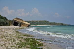  proprietar  vand 2042mp teren la MARE 25euro mp pe faleza farului TUZLA - imagine 6