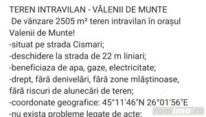 teren costructii in Valenii de munte - imagine 5