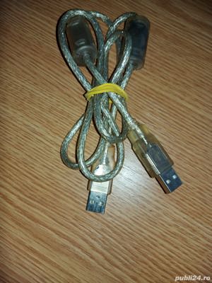 Cablu ecranat  cu 2 USB - uri   TATA - TATA - imagine 4