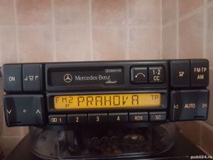 casetofon original Mercedes pentru W124 , W140 , R129 , SL Becker , Alpine , cd player , magazie cd 
