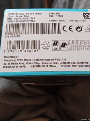 Vînd telefon OPPO A96. - imagine 10