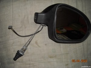 Vand oglinda dreapta Smart,neagra,cu semnalizare si reglaj manual - imagine 2