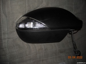 Vand oglinda dreapta Smart,neagra,cu semnalizare si reglaj manual - imagine 3