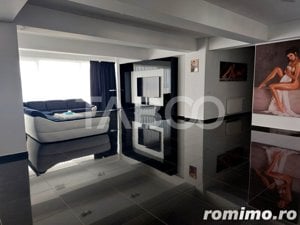 Penthouse de inchiriat 244 mp modern mobilat si utilat terasa Sibiu - imagine 13