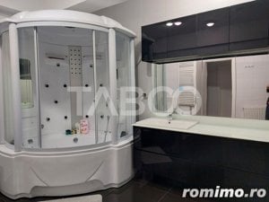 Penthouse de inchiriat 244 mp modern mobilat si utilat terasa Sibiu - imagine 11