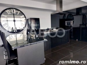 Penthouse de inchiriat 244 mp modern mobilat si utilat terasa Sibiu - imagine 8