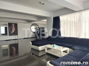 Penthouse de inchiriat 244 mp modern mobilat si utilat terasa Sibiu - imagine 2