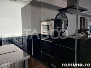 Penthouse de inchiriat 244 mp modern mobilat si utilat terasa Sibiu - imagine 14