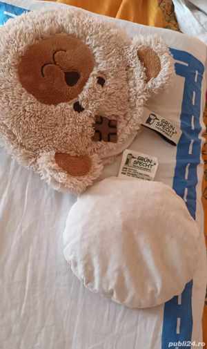 Pernuta termica anticolici cu samburi de cirese si husa detasabila Ursulet  - imagine 3