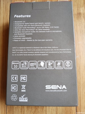 Bluetooth pt Gopro,Sena,nou,garantie. - imagine 2