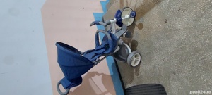 Tricicleta copii COCCOLLE EVO,albastru inchis - imagine 3