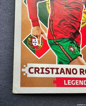 Extra sticker Cristiano Ronaldo Bronze FIFA World Cup Qatar 2022 Panini - imagine 2