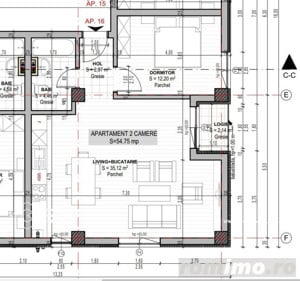 Apartament nou, 2 camere, Calea Torontalului-Comision  0% - imagine 17