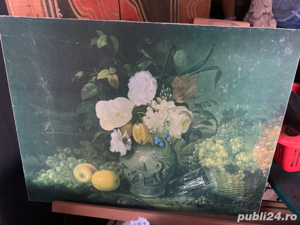 Tablou natura moarta arta plastica URSS anii 1970