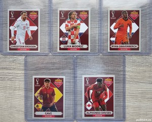5 extra stickere Panini FIFA World Cup Qatar 2022 Base