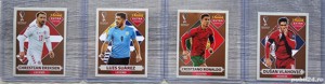 4 extra stickere Panini FIFA World Cup Qatar 2022 Bronze