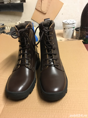 Bocanci militari maro - imagine 5