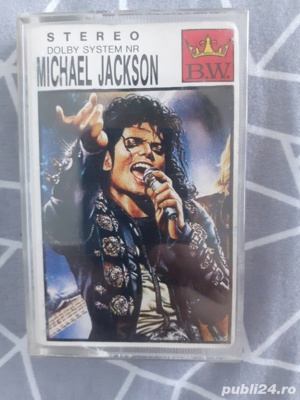 Vînd Schimb Caseta Audio Cu Michael Jackson