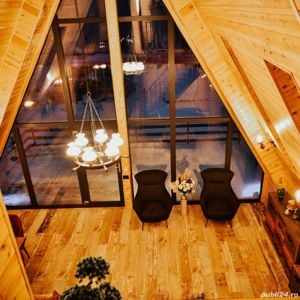 Vând casă tip A-frame, de vacanță pasivă, exclusivistă, de lux. - imagine 4