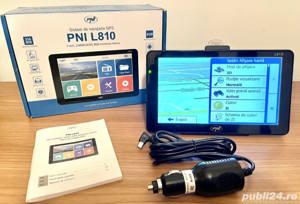 Sistem de navigatie GPS PNI L810 ecran 7 inch 8GB Harti Full Camioane si Autoturisme Rulote Autocare - imagine 5
