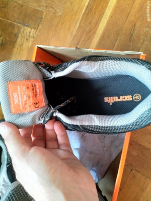 Pantofi de protectie Incaltimente adidas de munca protectie bombeu metalic SCRUFFS TRENT marimea 43 - imagine 5