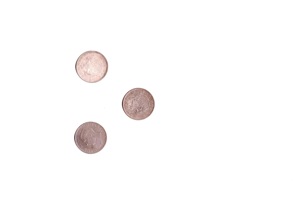 monezi de argint cu Mihai I - de 500 lei - emise in 1944