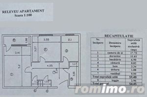 Zona Titan: Apartament 2 camere, decomandat, 55 mp utili, belvedere. - imagine 13