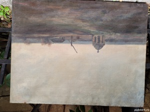 Tablou de I.M.Vâlsan -peisaj rural - imagine 3