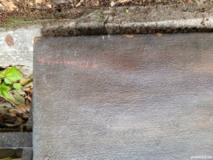 Tablou de I.M.Vâlsan -peisaj rural - imagine 2