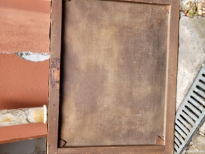 Tablou de I.M.Vâlsan -peisaj rural