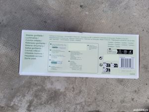 Vand Saltea gonflabila 191x137x22 cm, 2 persoane NOUA Pret 99 Lei - imagine 8